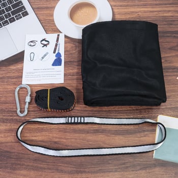 Beltéri szenzoros edzés hintázó gyerekeknek — nejlon felületű függőágy, konzol nélkül, max terhelés 200 kg