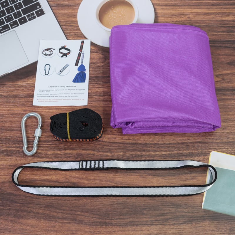 Beltéri szenzoros edzés hintázó gyerekeknek — nejlon felületű függőágy, konzol nélkül, max terhelés 200 kg