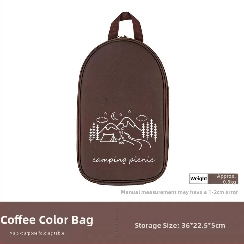 Преносим комплект за къмпинг кухненски прибори от неръждаема стомана – многофункционален комплект съдове с нож, вилица и лъжица и чанта за подправки