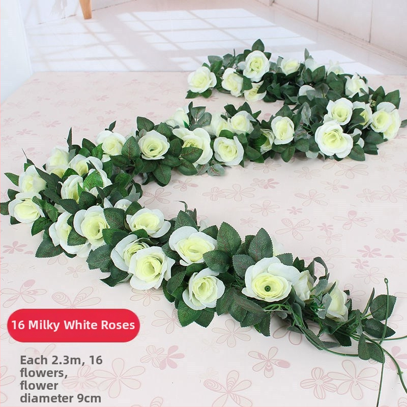 Dekoratív kryt potrubia pre klimatizáciu a vodovodné rúry s umelou rastlinou