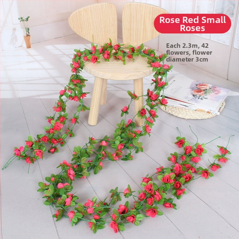 Dekoratív kryt potrubia pre klimatizáciu a vodovodné rúry s umelou rastlinou