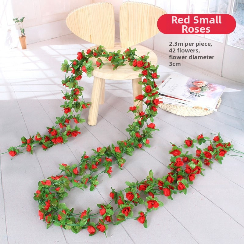 Dekoratív kryt potrubia pre klimatizáciu a vodovodné rúry s umelou rastlinou