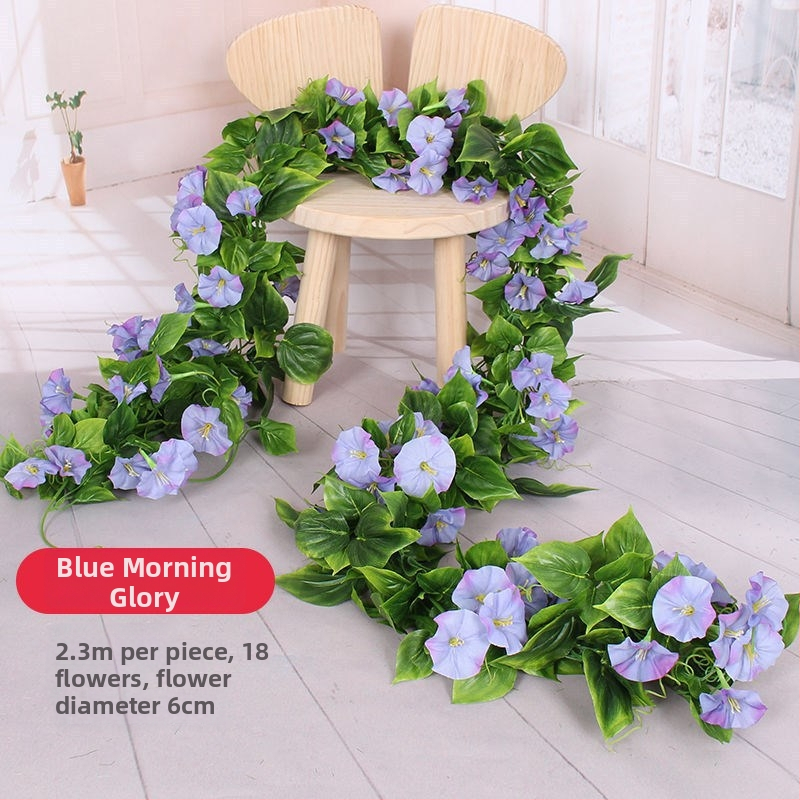 Dekoratív kryt potrubia pre klimatizáciu a vodovodné rúry s umelou rastlinou