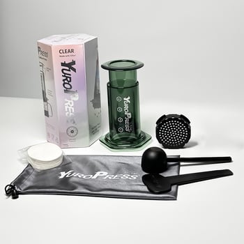 ComeMore Χειροκίνητη Καφετιέρα με Tritan σώμα, πίεση-ενισχυμένη, φορητή για εξωτερική παρασκευή