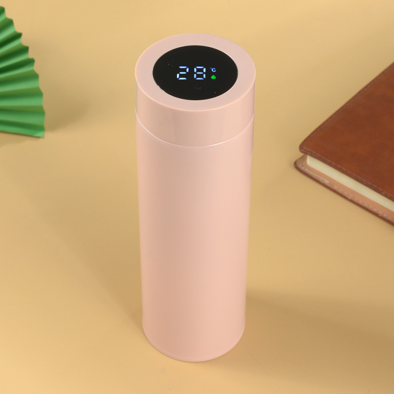 Termos šalice od nehrđajućeg čelika 316, unutarnja posuda 316, vanjski omotač 201, vakuumska izolacija 6-12 sati, čajni separator, prikaz temperature