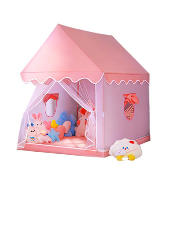 Вътрешна детска палатка - пирамидален стил, еднослойна конструкция, изисква сглобяване, водоустойчив външен тент 1000-1500mm