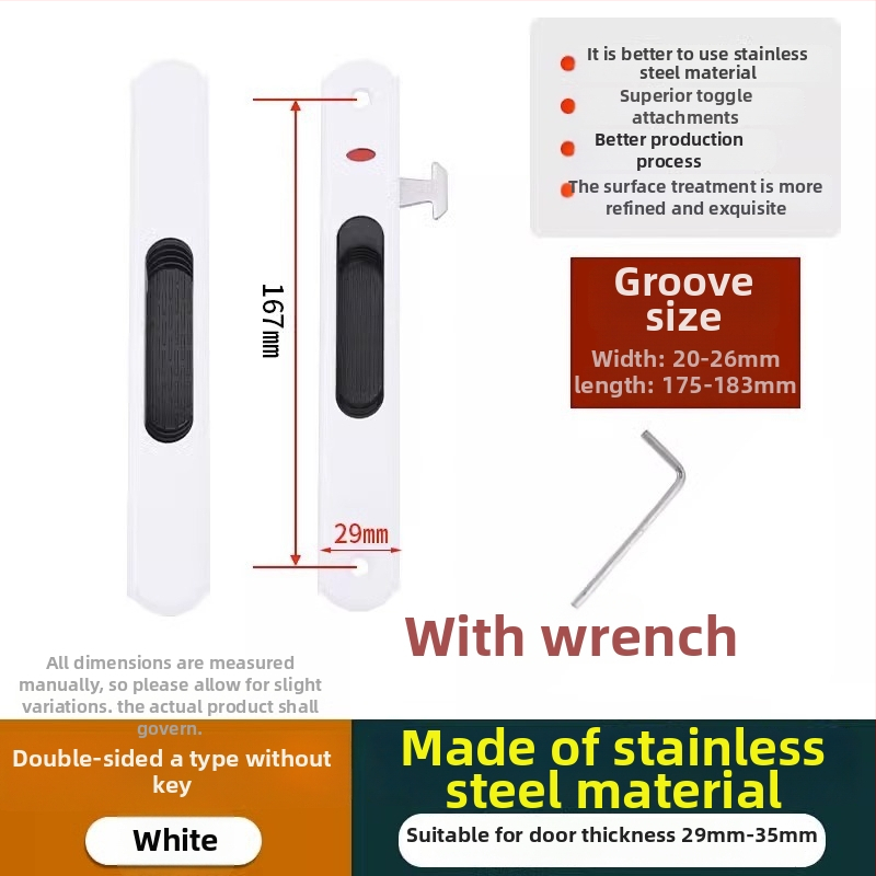 Crescent zámka, model Mc g suo, materiál Regular Fit, značka Strength, štýl moderný minimalistický