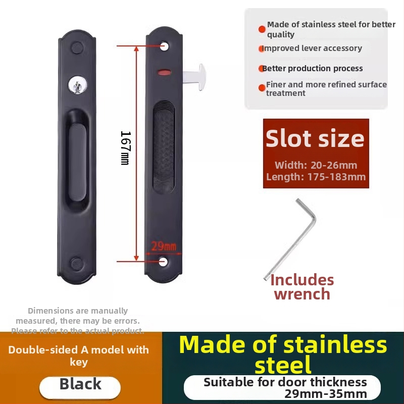 Crescent zámka, model Mc g suo, materiál Regular Fit, značka Strength, štýl moderný minimalistický