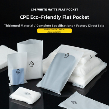 Önzáró, síknyílású tasak mobiltelefon-kiegészítők csomagolásához — vastagított, környezetbarát anyag, átlátszó felület.