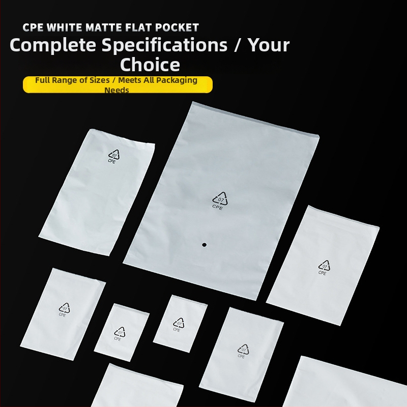 Önzáró, síknyílású tasak mobiltelefon-kiegészítők csomagolásához — vastagított, környezetbarát anyag, átlátszó felület.