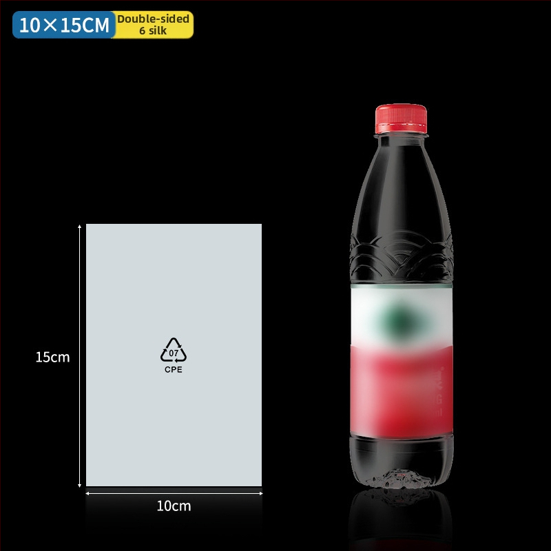 Önzáró, síknyílású tasak mobiltelefon-kiegészítők csomagolásához — vastagított, környezetbarát anyag, átlátszó felület.