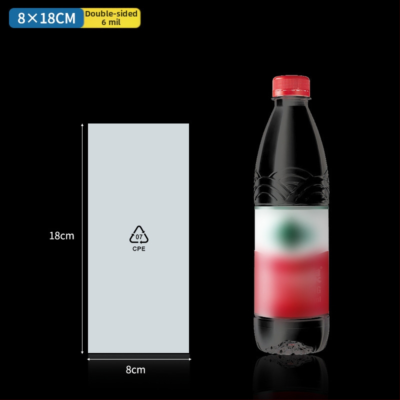 Önzáró, síknyílású tasak mobiltelefon-kiegészítők csomagolásához — vastagított, környezetbarát anyag, átlátszó felület.