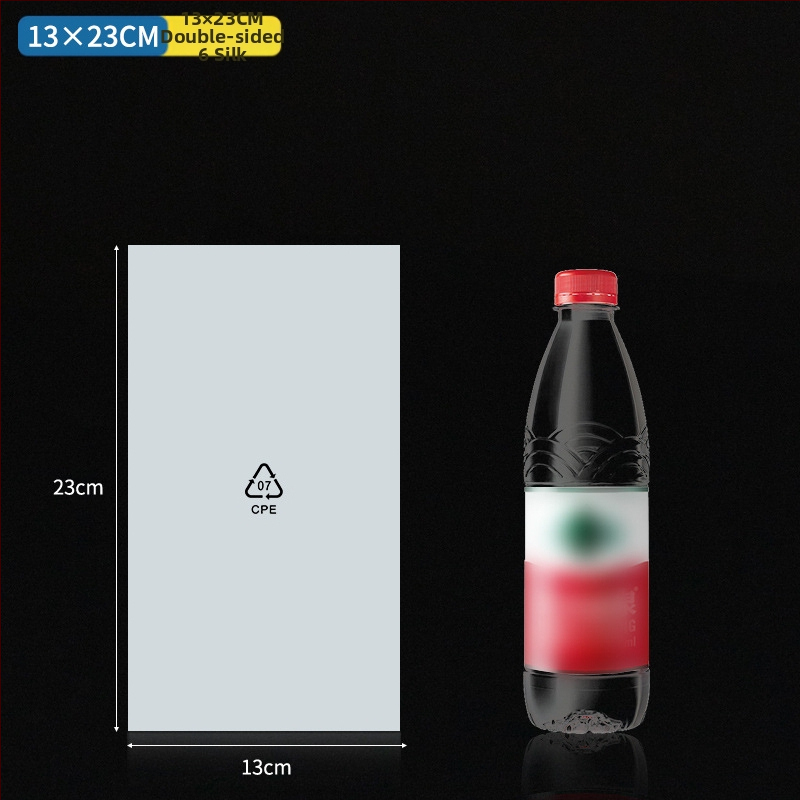 Önzáró, síknyílású tasak mobiltelefon-kiegészítők csomagolásához — vastagított, környezetbarát anyag, átlátszó felület.