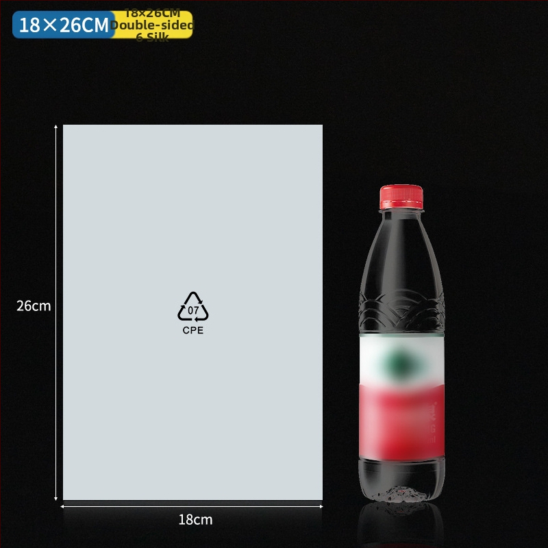 Önzáró, síknyílású tasak mobiltelefon-kiegészítők csomagolásához — vastagított, környezetbarát anyag, átlátszó felület.