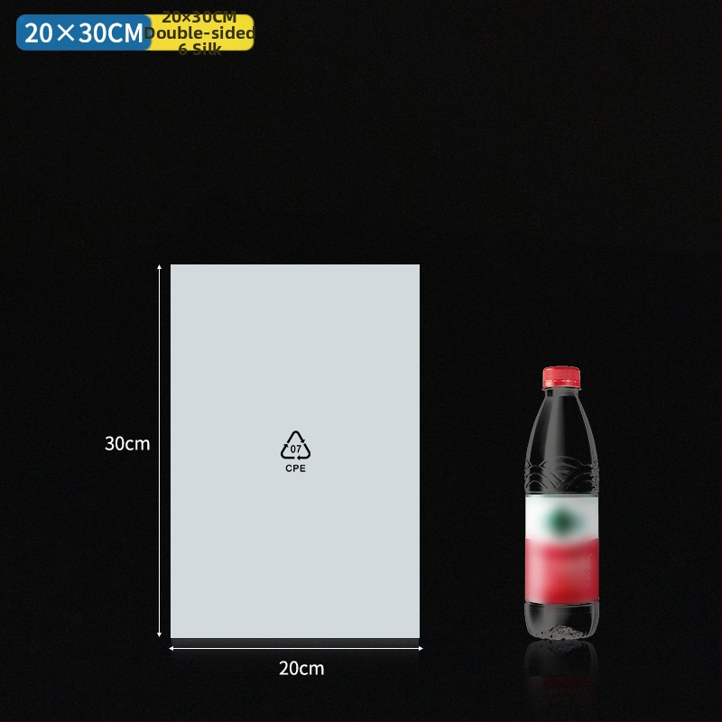 Önzáró, síknyílású tasak mobiltelefon-kiegészítők csomagolásához — vastagított, környezetbarát anyag, átlátszó felület.