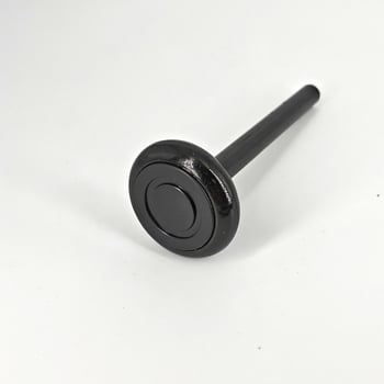 Garázsajtó görgő műanyag bevonatú rúddal és porvédő kupakkal | Anyag: nylon + galvanizált vas | Márka: Kuntai