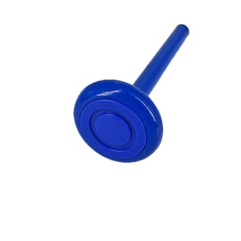 Garázsajtó görgő műanyag bevonatú rúddal és porvédő kupakkal | Anyag: nylon + galvanizált vas | Márka: Kuntai