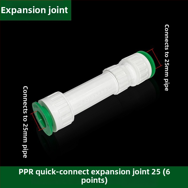 Inline PPR/PE vysokorýchlostné fitingy s rýchlo pripojovacími spojkami, globový ventil a guľový ventil, model 003, hrúbka steny 3 mm, vynikajúca kvalita