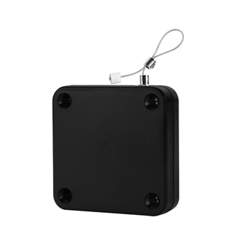 Ρυθιζόμενος μηχανισμός κλεισίματος πόρτας με σχοινί έλξης, χωρίς διάτρηση, για συρόμενες πόρτες, πλαστικό περίβλημα, μοντέρνος μινιμαλισμός