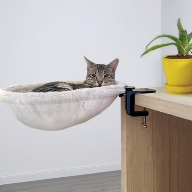 Le Xuan Cat Hammock – Ρυθμιζόμενος σχεδιασμός, ύφασμα από συνθετικό πούλι κουνελιού, κρεβάτι-φωλιά για γάτες