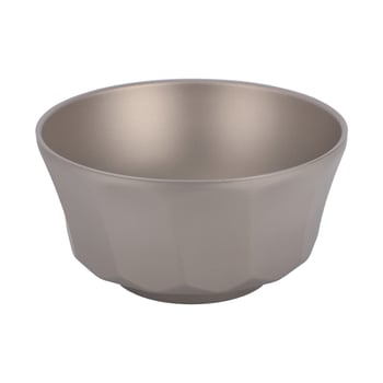 Титаниева осмоъгълна купа за къмпинг, преносима и ултралека, двойнослойна топлоизолация, тегло 98 г