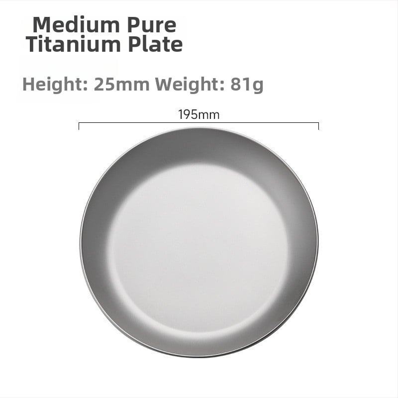 Титаниева осмоъгълна купа за къмпинг, преносима и ултралека, двойнослойна топлоизолация, тегло 98 г