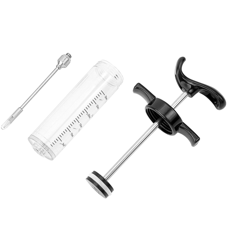 Injekcijska štrcaljka za marinadu za puricu, 304 nehrđajući čelik, Kitchen Tools