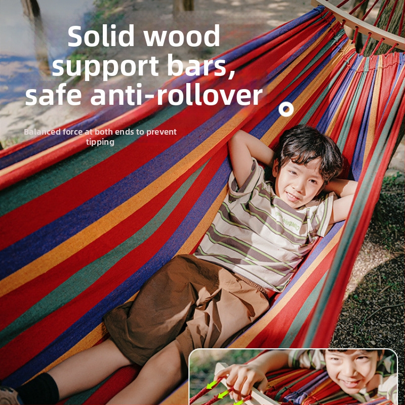 Hojdacia sieť so stranovými ochrannými lištami; určená pre dospelých aj deti; materiál: plátno; nosnosť až 250 kg; dodávané s hrubším lanom