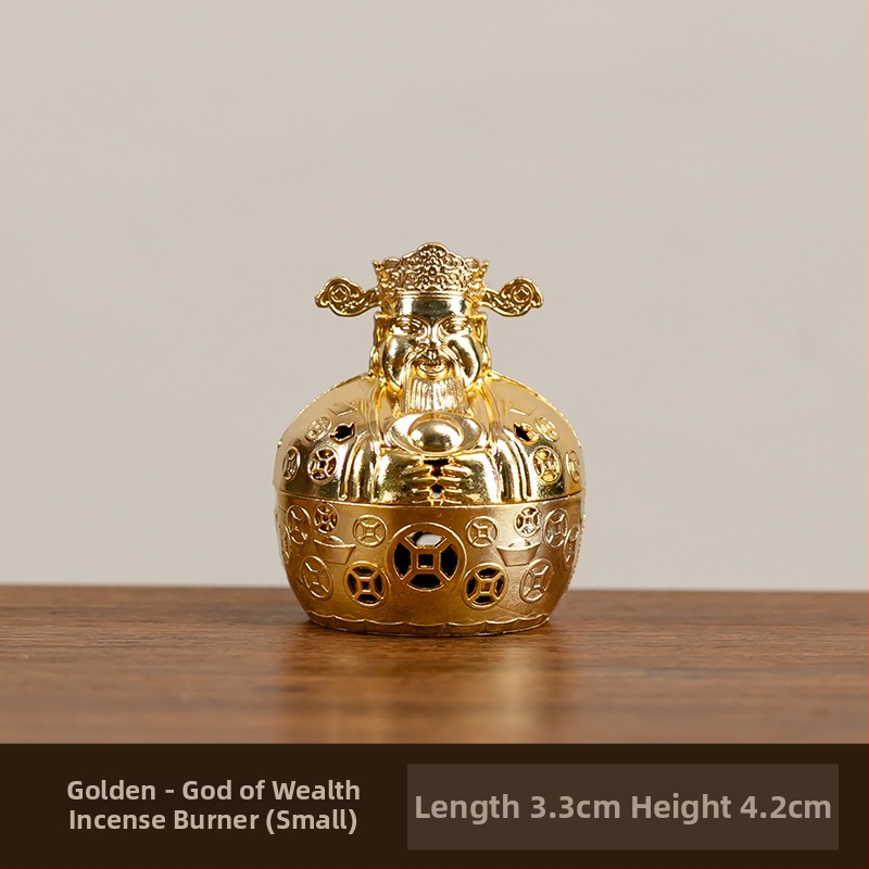 Okrúhly kadidlový horák, čínskeho štýlu, materiál Phoebe, nerezový sieťový držiak, poloautomatické a polo-mechanické spracovanie