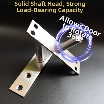 Set podových pružín pre rámové sklenené dvere: horná osová platňa, pevný náhon, horný T-typ jadro; Materiál: 304/201 nerezová oceľ alebo galvanizovaná oceľ; Štýl: moderný minimalizmus