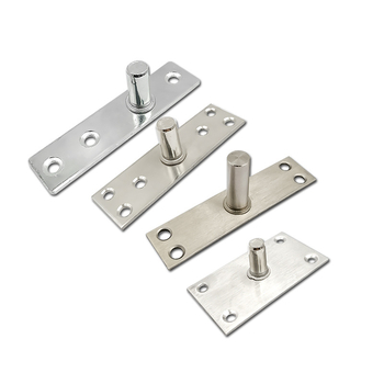 Keretes üvegajtó aljzati rugó készlet: felső tengelylemez, rögzítő tengely, T- alakú felső mag; Anyag: 304/201 rozsdamentes acél vagy galvanizált acél; Stílus: modern minimalizmus