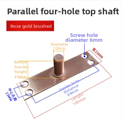 Set podových pružín pre rámové sklenené dvere: horná osová platňa, pevný náhon, horný T-typ jadro; Materiál: 304/201 nerezová oceľ alebo galvanizovaná oceľ; Štýl: moderný minimalizmus