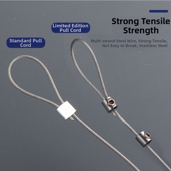 Zatvárač dverí na šnúrku — automatický, plastový, Zhujiang, moderný minimalistický dizajn