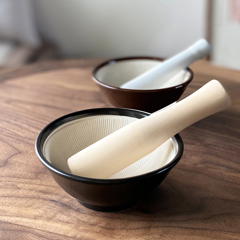 Chenhua керамична ръчна мелничка за бебешка храна и чесън — смилане на плодове, зеленчуци и оризова каша