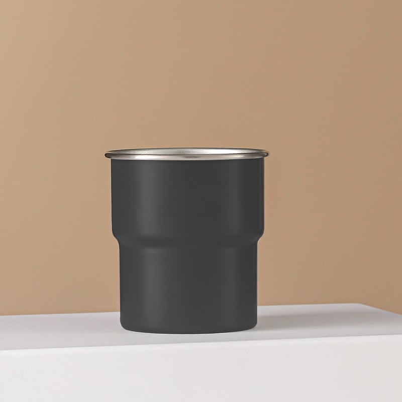 Персонализирана чаша за къмпинг от 304 неръждаема стомана, портативна с печатано лого, модел 01, тегло 60 g