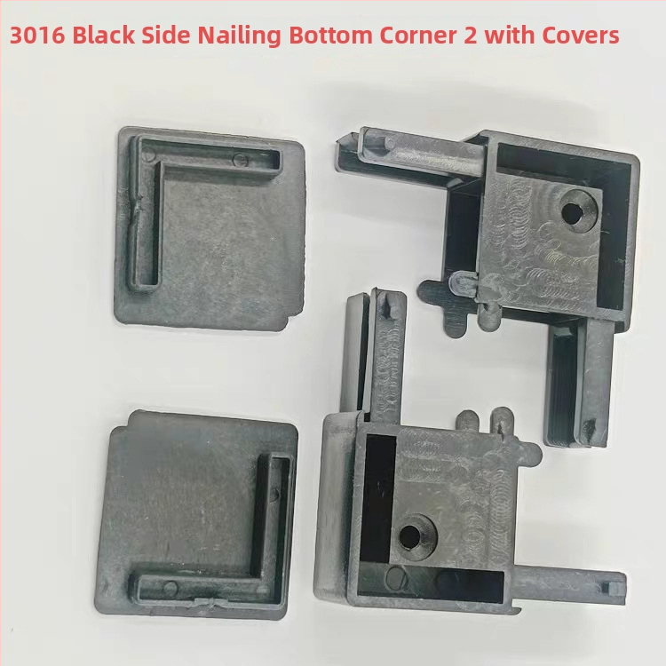 Príslušenstvo k neviditeľnému oknu – vysúvateľná sieť, pružinový navíjač, koncové kryty, rohové opravné diely, súprava 3016 – plast, moderný minimalistický štýl