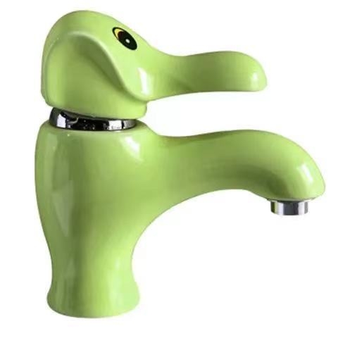 Kran za umivaonik s toplom i hladnom vodom, keramički disk ventil, monoblok konstrukcija, otvaranje ključenjem, CE certifikat