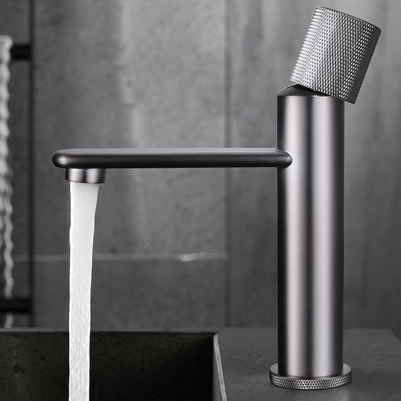 Réz anyagú mosdócsaptelep, keverős, 0–90°C, bemenetek/kimenetek 1/2, 3/8, 9/16, modell HY-773