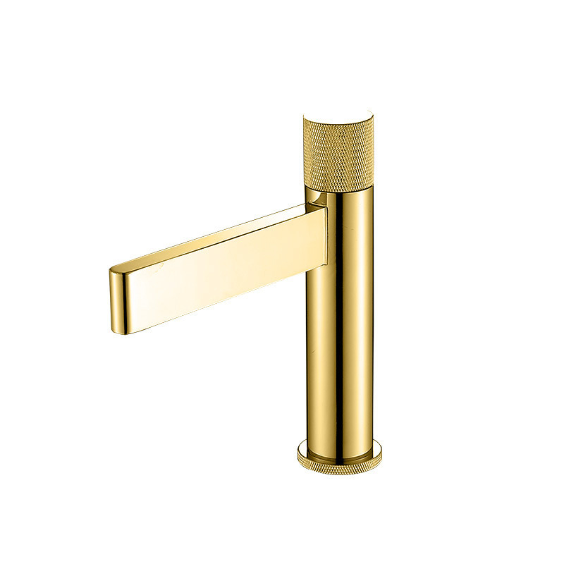 Réz anyagú mosdócsaptelep, keverős, 0–90°C, bemenetek/kimenetek 1/2, 3/8, 9/16, modell HY-773