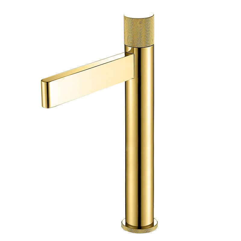 Réz anyagú mosdócsaptelep, keverős, 0–90°C, bemenetek/kimenetek 1/2, 3/8, 9/16, modell HY-773