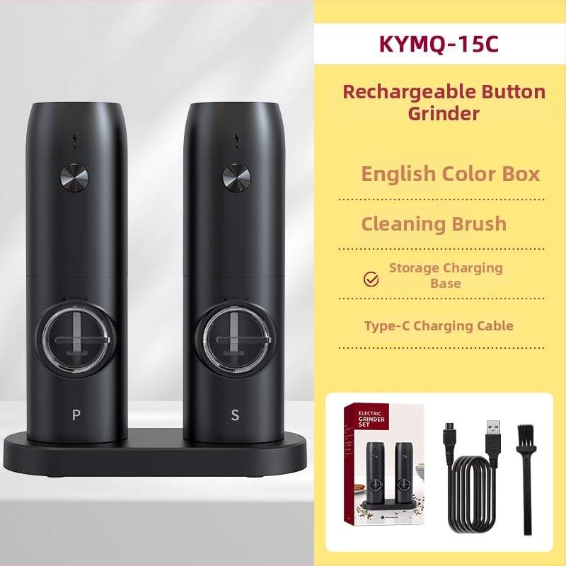 Ηλεκτρικός μύλος καφέ για κόκκους, επαναφορτιζόμενος, φορητός, στυλ Nordic (Υλικό: Πλαστικό; Βάρος: 420 g; Μάρκα: Klitong)