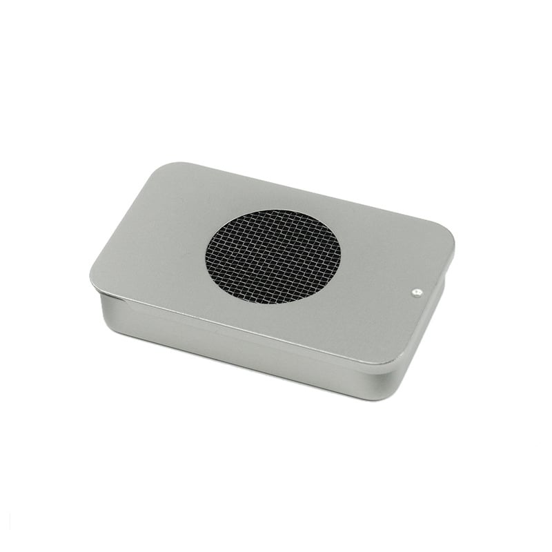 Преносима алкохолна печка за 1–2 души, ултралека, ветроустойчива, с поддържане на топлина; материал: неръждаема стомана; тегло 22 g