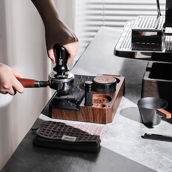 Bincoo Višenamjenska baza za prah za espresso stroj, dozator praha, tampers i skup za pohranu — plast, premium kvaliteta, za ured i dom