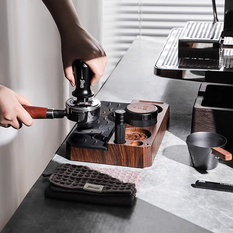 Bincoo Višenamjenska baza za prah za espresso stroj, dozator praha, tampers i skup za pohranu — plast, premium kvaliteta, za ured i dom