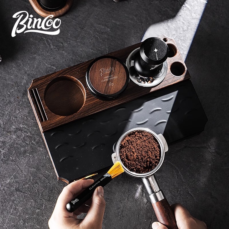 Bincoo Višenamjenska baza za prah za espresso stroj, dozator praha, tampers i skup za pohranu — plast, premium kvaliteta, za ured i dom