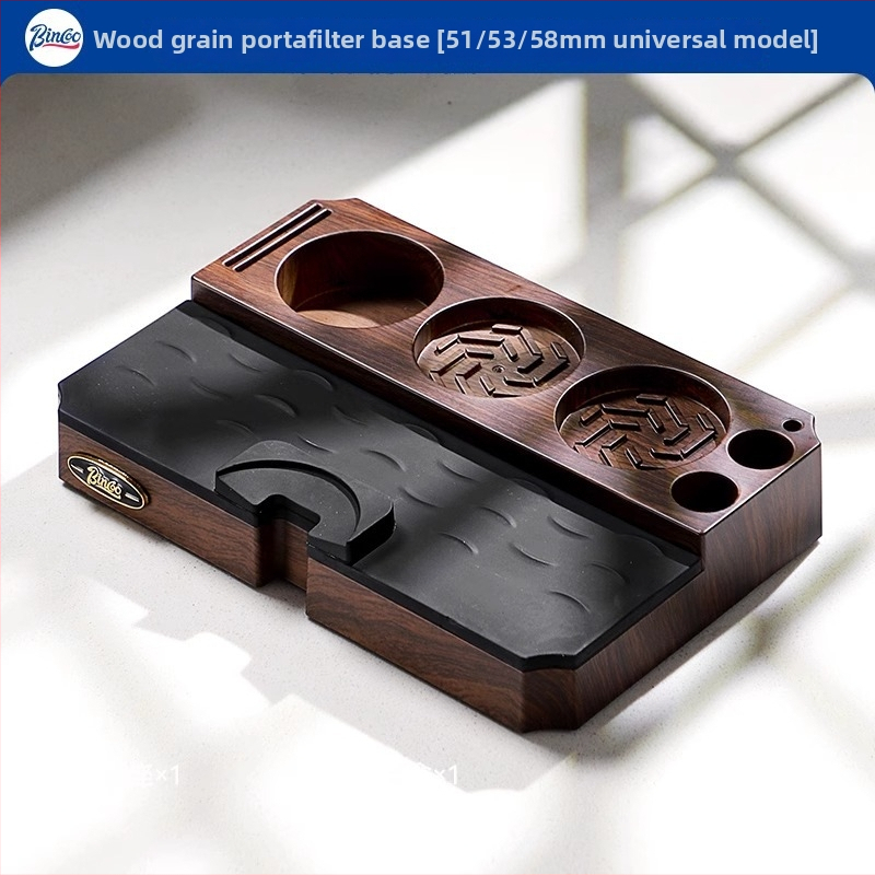 Bincoo Višenamjenska baza za prah za espresso stroj, dozator praha, tampers i skup za pohranu — plast, premium kvaliteta, za ured i dom