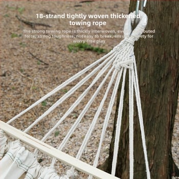 Beltéri/kültéri függőszék — kanvas felület, maximális teherbírás 300 kg, súly 1,5 kg, márka Happy travel, eredet Anhui