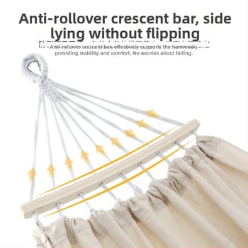 Beltéri/kültéri függőszék — kanvas felület, maximális teherbírás 300 kg, súly 1,5 kg, márka Happy travel, eredet Anhui