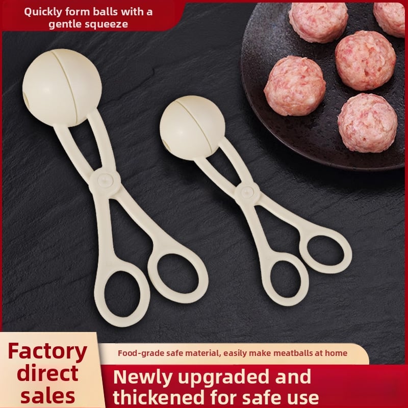 Κλιπ για κεφτέδες από πλαστικό PP – μοντέρνος μινιμαλιστικός σχεδιασμός, σχηματίζει στρογγυλούς κεφτέδες και ριζόμπαλες