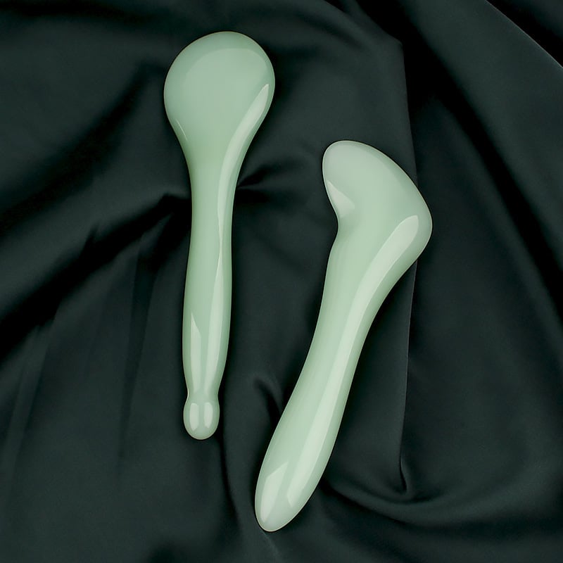 Ακουπονκτουρική ράβδος μασάζ για πίεση σημείων οφθαλμικού μεσημβρινού και μασάζ προσώπου τενοντών, εργαλείο gua sha προσώπου, κουτί 1000 τεμάχια